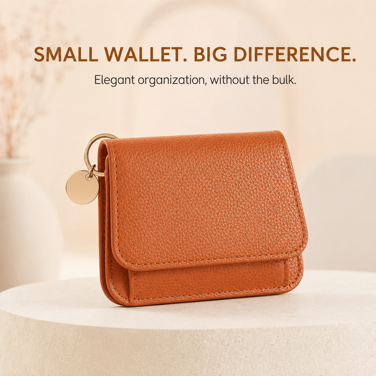 Women's Elegant Minimalist Short Slim Wallet