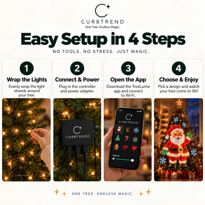Smart Animated Christmas Tree Lights
