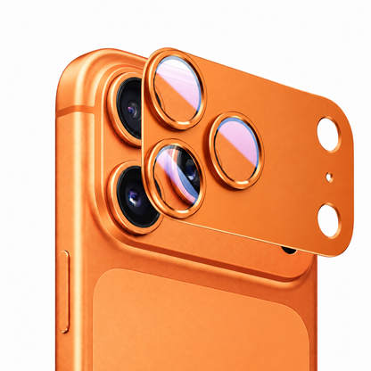 iPhone 18/17 Camera Lens Protector, 9H Tempered Glass AR Anti-Glare Full Coverage