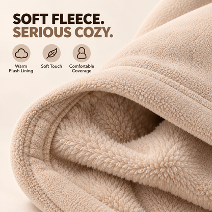 3-in-1 Winter Fleece Balaclava Hood 🧣❄️ Warm Face, Ear & Neck Cover