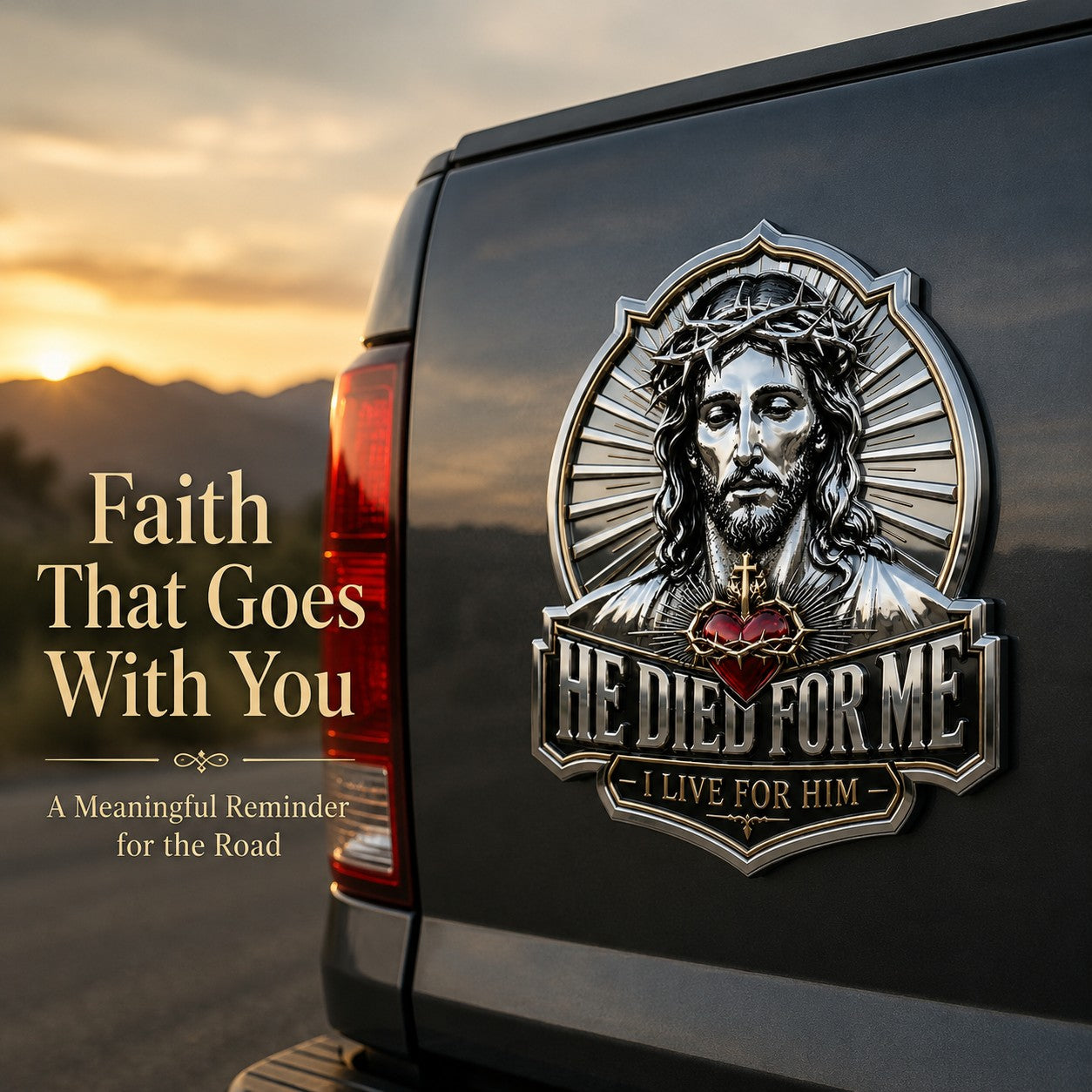 He Died For Me Emblem
