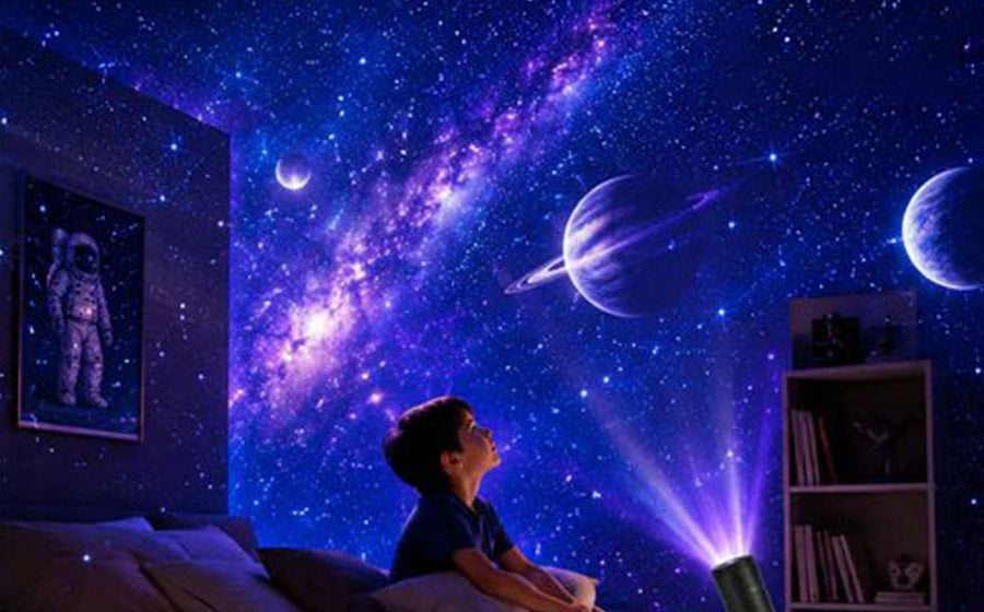 Enjoy immersive galaxy projection