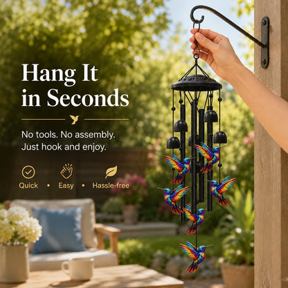 Vintage Metal Garden Wind Chime