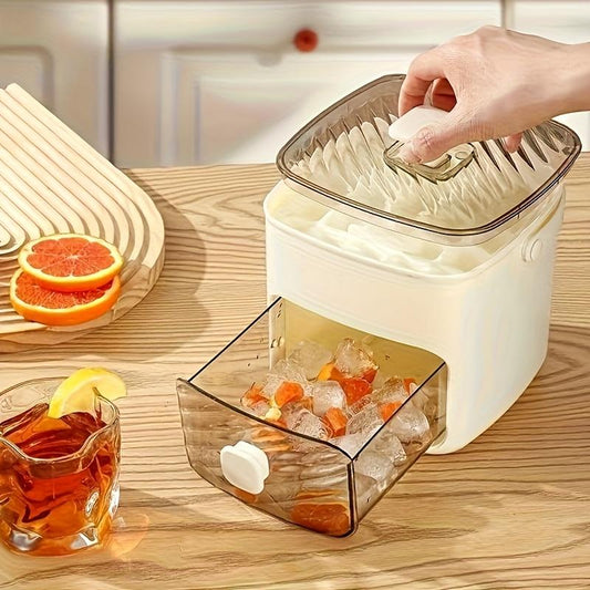 48-Cube Double Layer Portable Countertop Ice Maker
