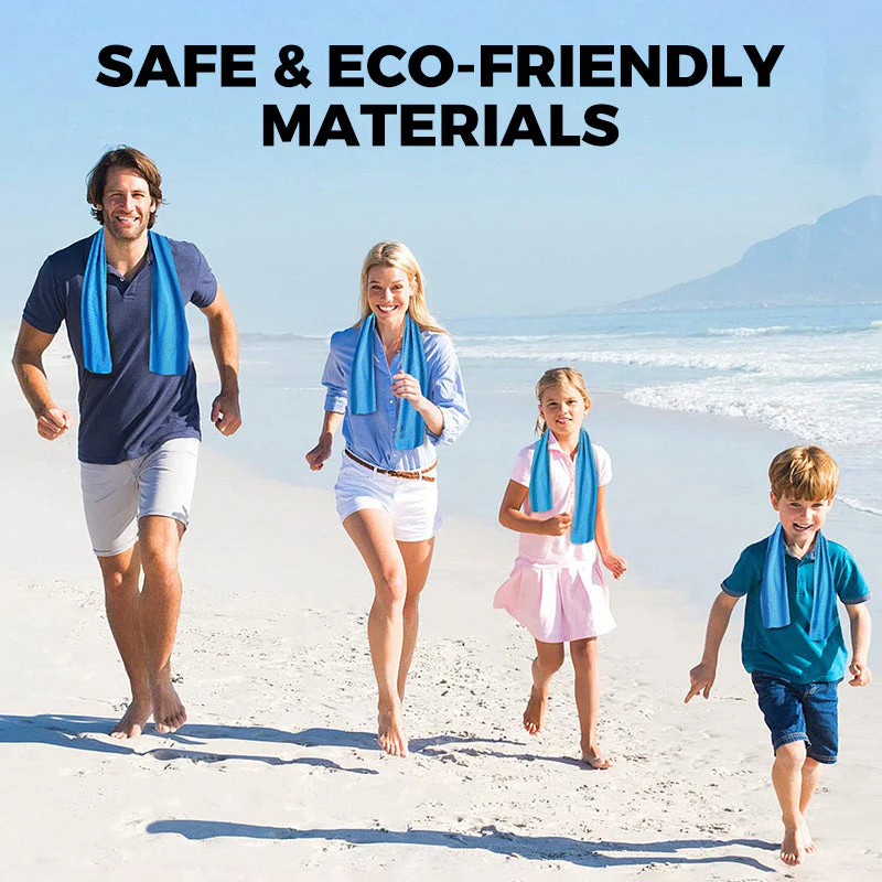 Absorbent Cooling Towel, Can Be Used Anytime, Anywhere!