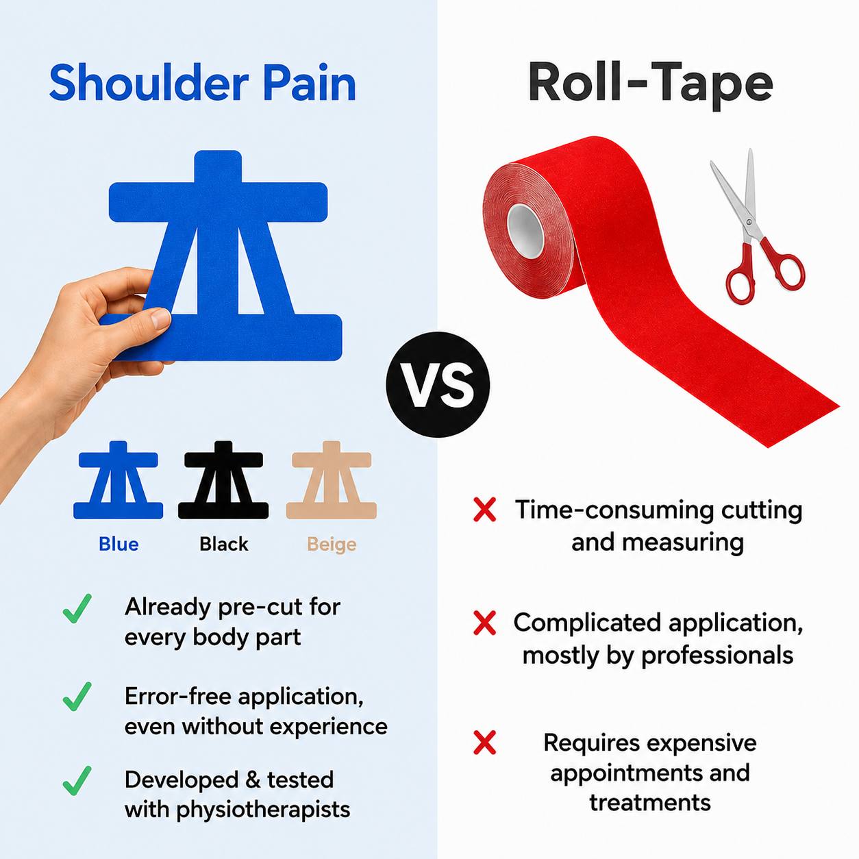 🔥Kinesiology Tape 10pcs