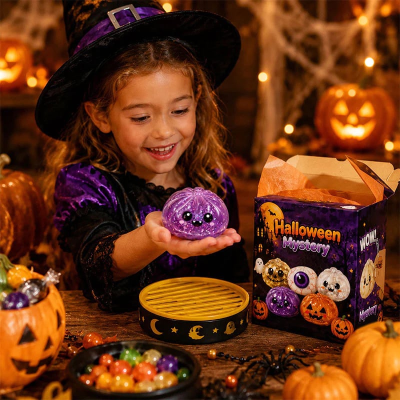 Halloween Dumpling Squeeze Squishy Toy