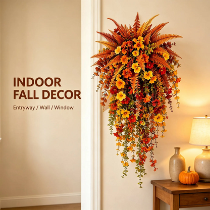 Artificial Fern for Autumn Outdoor Decor