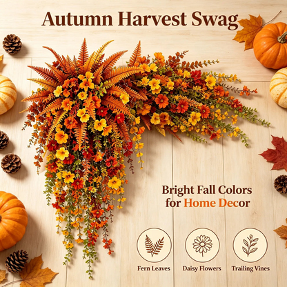 Artificial Fern for Autumn Outdoor Decor