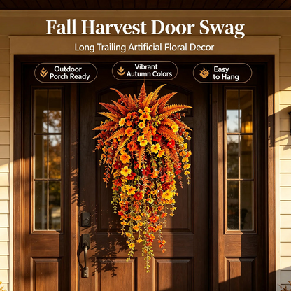 Artificial Fern for Autumn Outdoor Decor