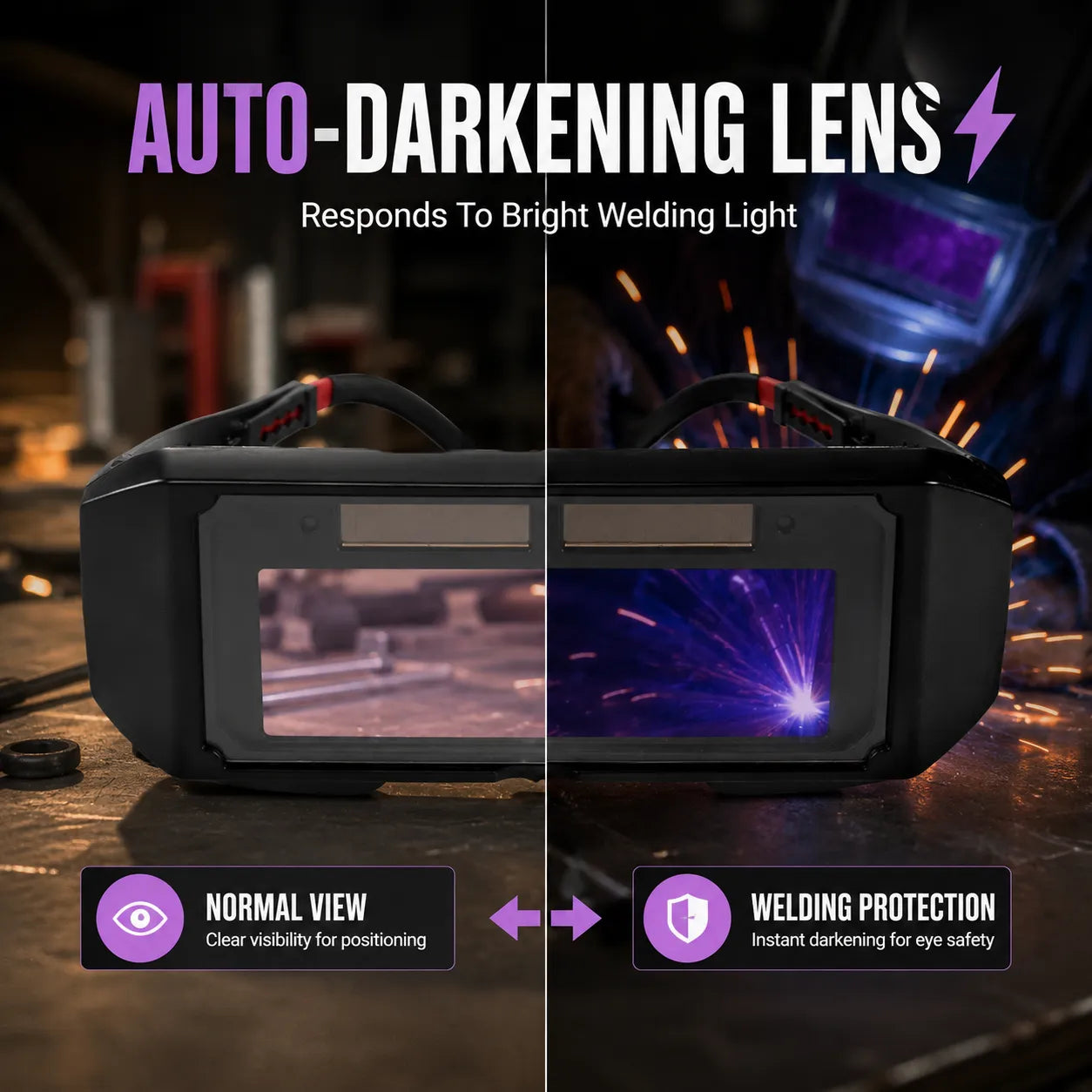 Industrial Safety Welding Glasses
