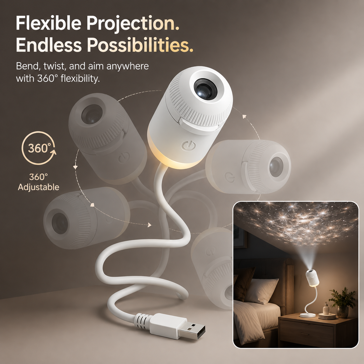 Plug-and-Play HD Star Projecto