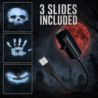 🎄Plug‑and‑Play HD Holiday Projector, Multi‑Scene Projection Light for Christmas, Halloween & Faith‑Themed Decor