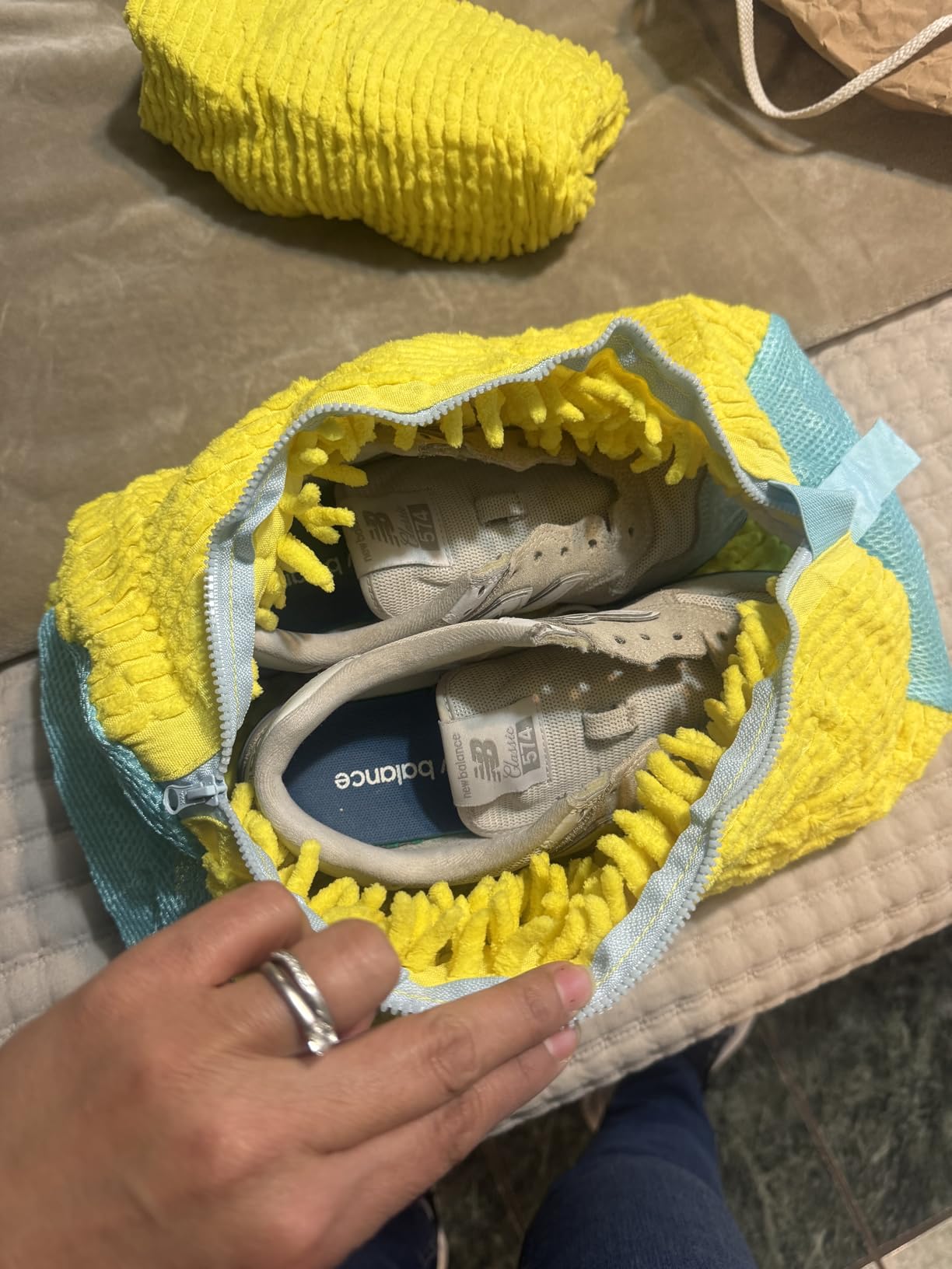 Customer shoe washing bag review