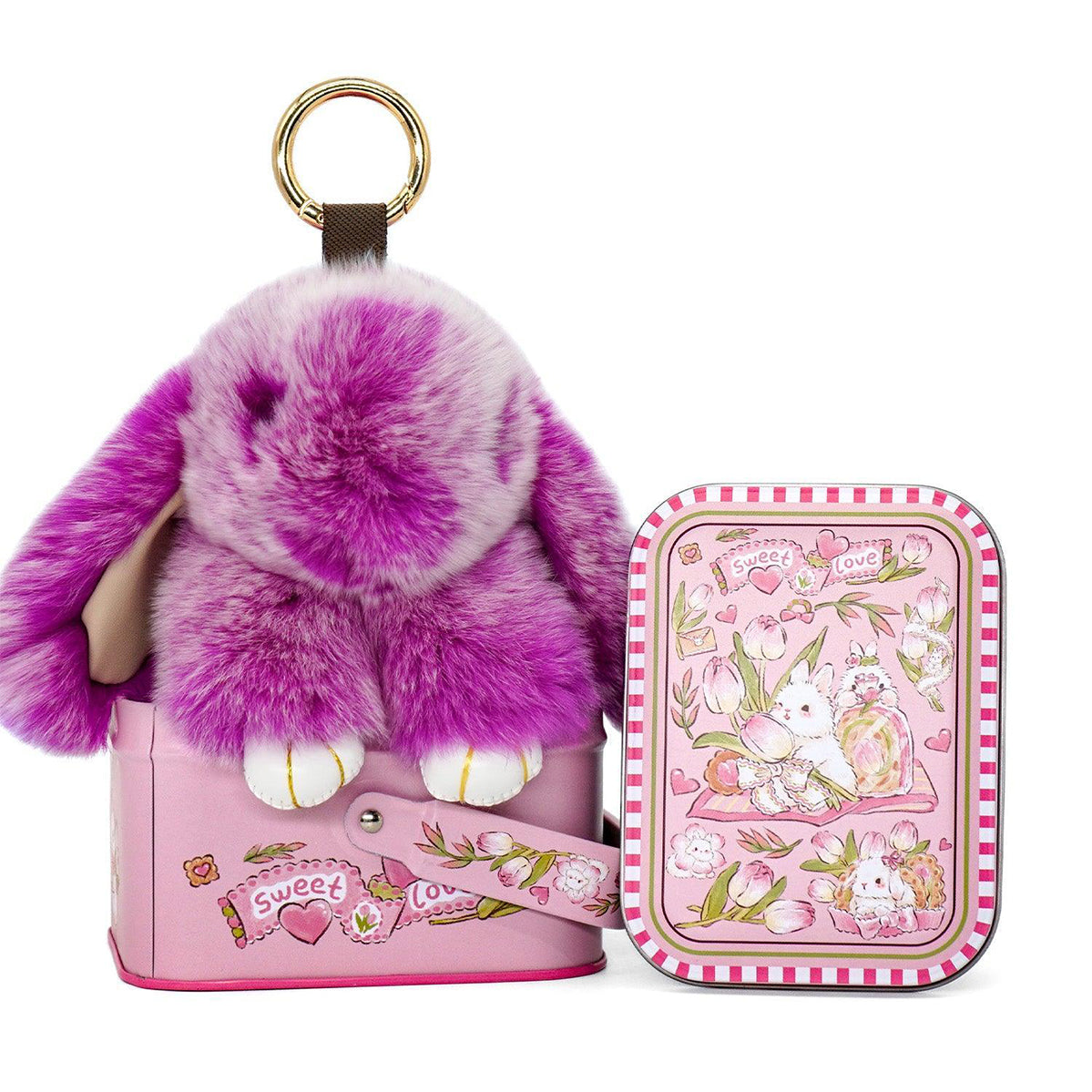 Bunny Lulu | Handmade Plush Rabbit Keychain