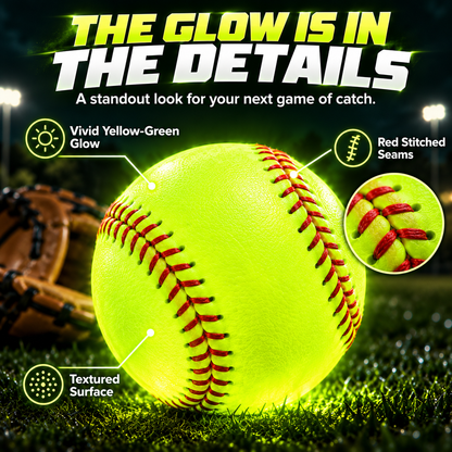 Glow Baseball for Brighter Game Nights
