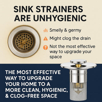 Effortlessly Filter, Block, and Protect Your Sinks from Debris and Clogs | BUNDLE OFFER