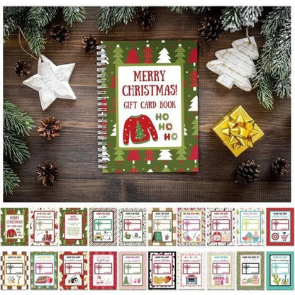 Christmas Gift Card Book