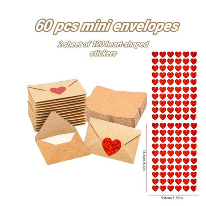 Mini Love Notes With Envelopes - Valentines Day Gifts