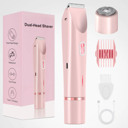 2-in-1 Painless Bikini Hair Trimmer