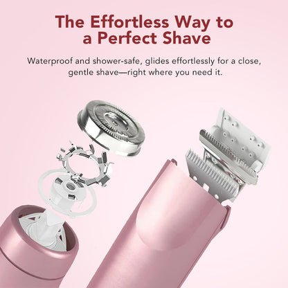 2-in-1 Painless Bikini Hair Trimmer