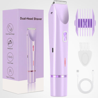 2-in-1 Painless Bikini Hair Trimmer