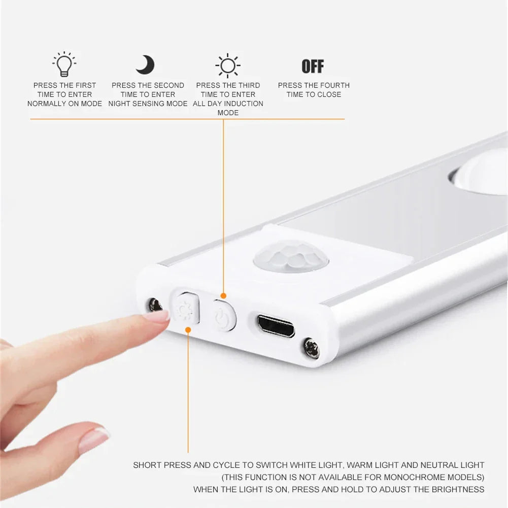 Wireless Motion Sensor LED Night Light