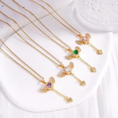 Angel Heart Necklaces for Women