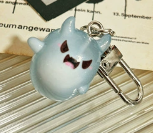 👻5pcs Glow-in-the-Dark Ghost Keychain | Cute Halloween Gift