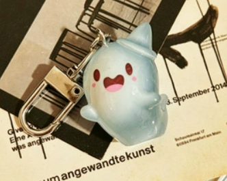 👻5pcs Glow-in-the-Dark Ghost Keychain | Cute Halloween Gift