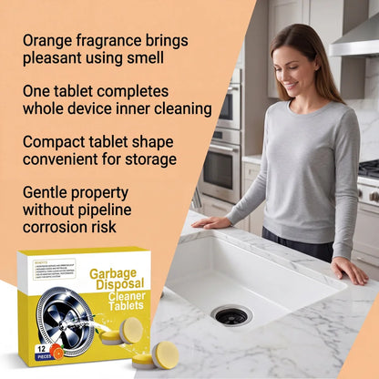 🍋Lemon-Scented Garbage Disposal Cleaning Tablets
