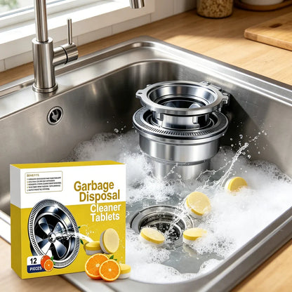 🍋Lemon-Scented Garbage Disposal Cleaning Tablets