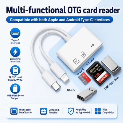 Multi-functional OTG Card Reader