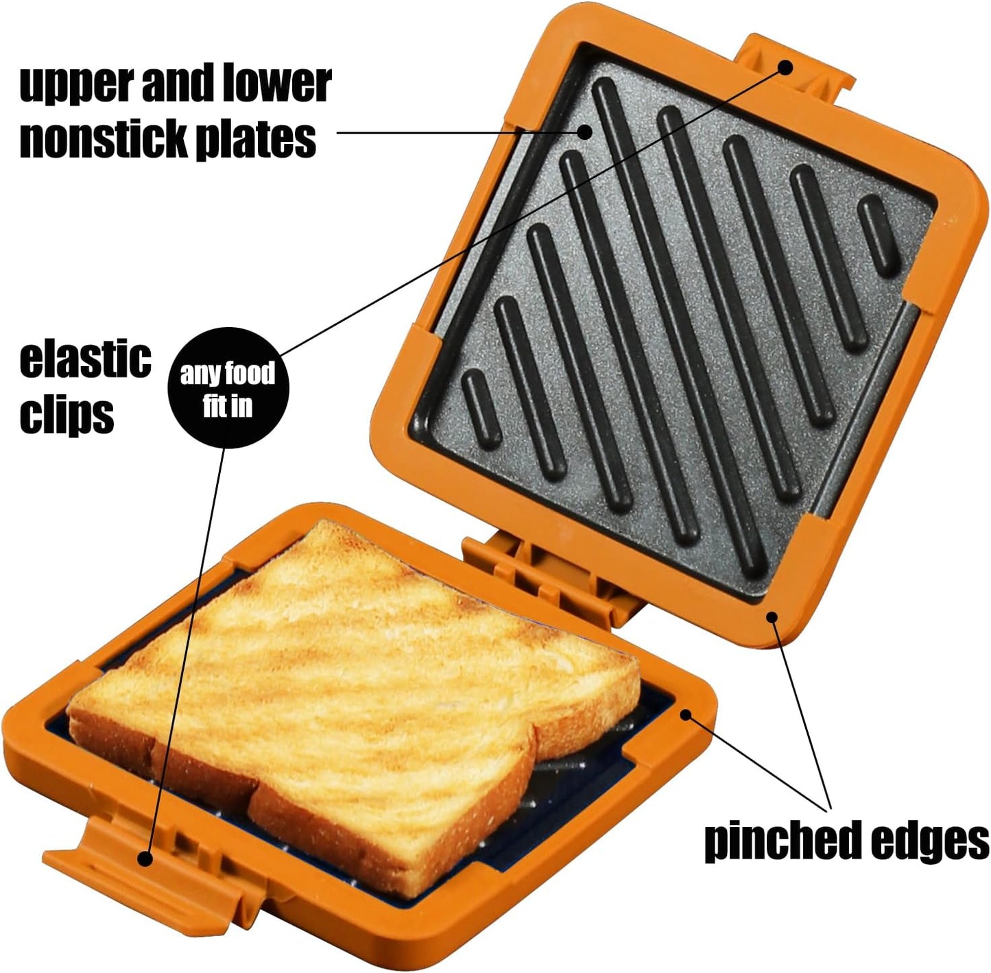 🔥Microwave Toastie Sandwich Maker