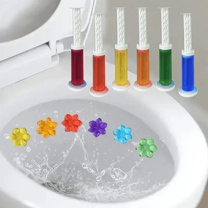🔥Hot Sale🚽72 Flowers Toilet Cleaner Gel Stamp