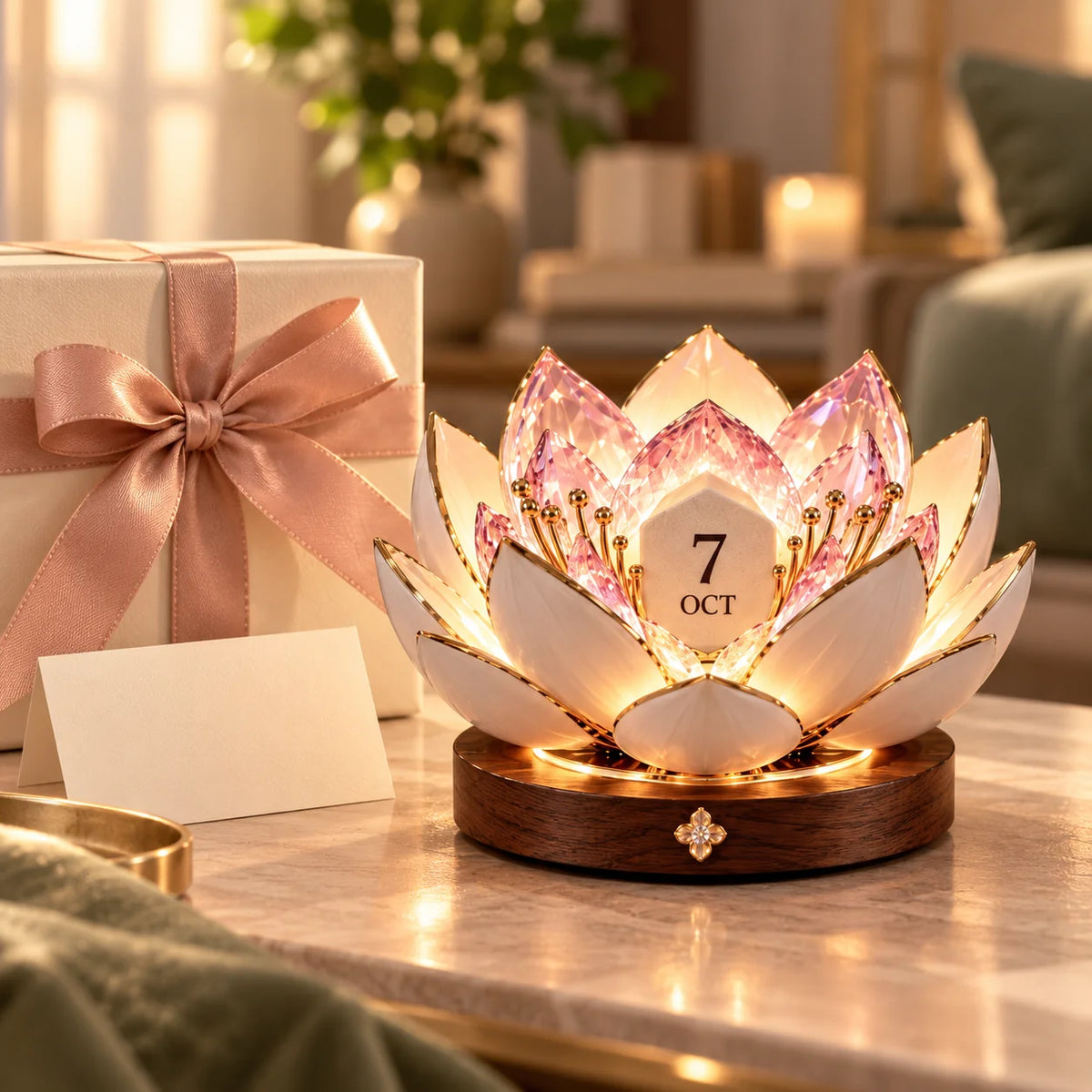 Automatic Blooming Perpetual Calendar