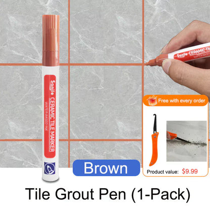 Anti-Mould & Waterproof Joint Pen for Ceramic Tiles!