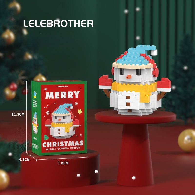 🔥🎄Santa Claus Design Building Blocks Toy