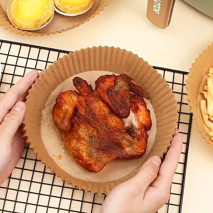 🍟 Disposable Round Air Fryer Paper Liners