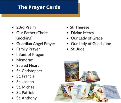 Catholic Genuine Leather Holy Card Holder
