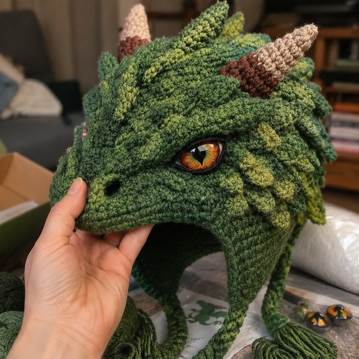 Fantasy Hood Hat DIY Crochet Kit