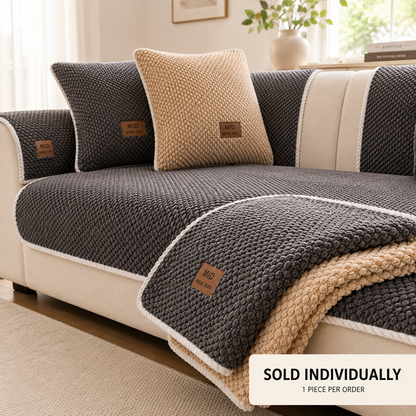 Removable Sofa Cover, Non-Slip Polyester