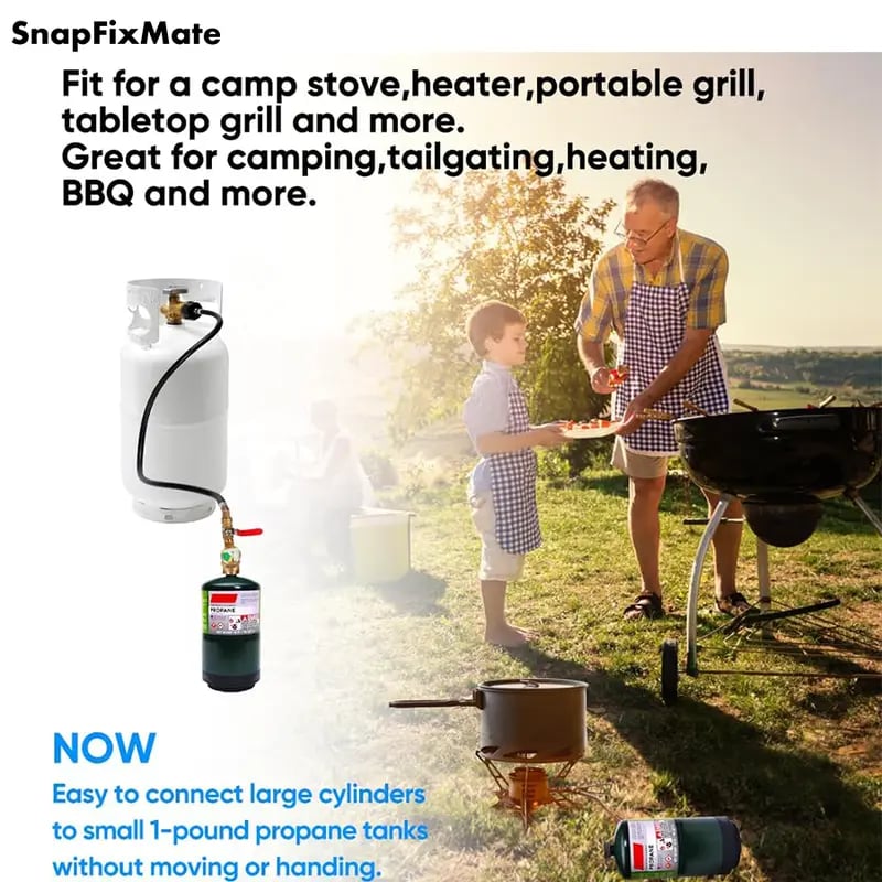 🔥36 Inch Propane Gas Tank Adapter Connector