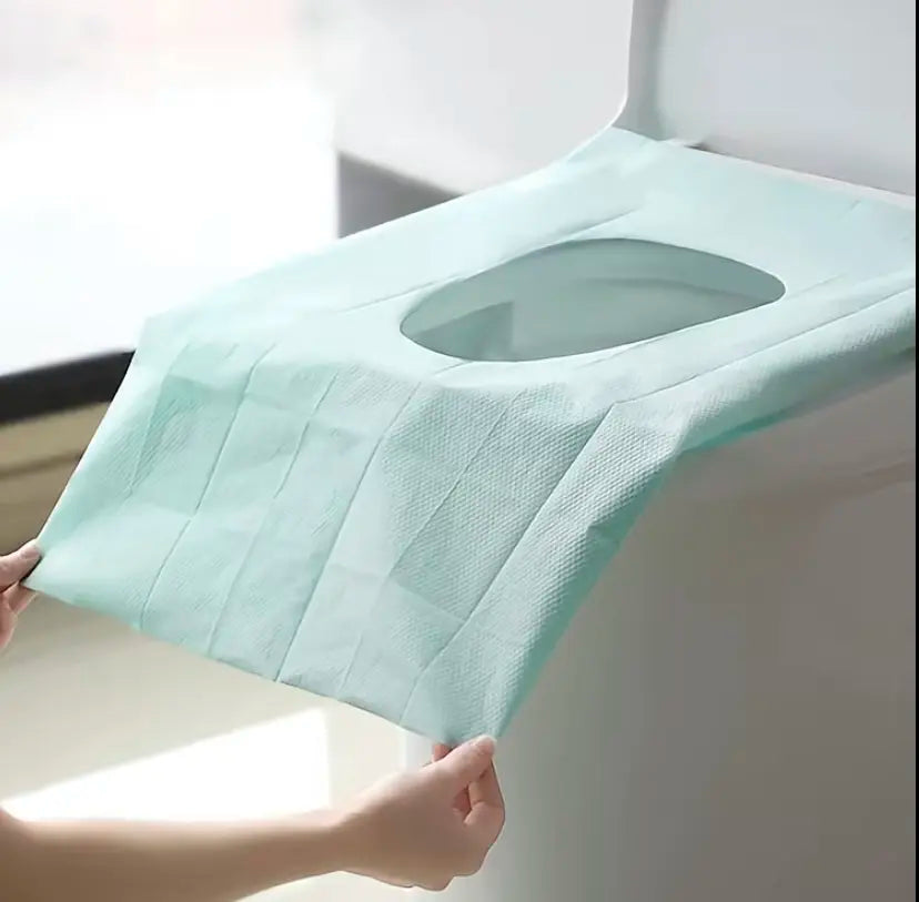 Disposable Toilet Seat Covers Waterproof 16x24in