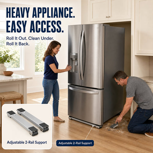 Adjustable Appliance Roller Support Set