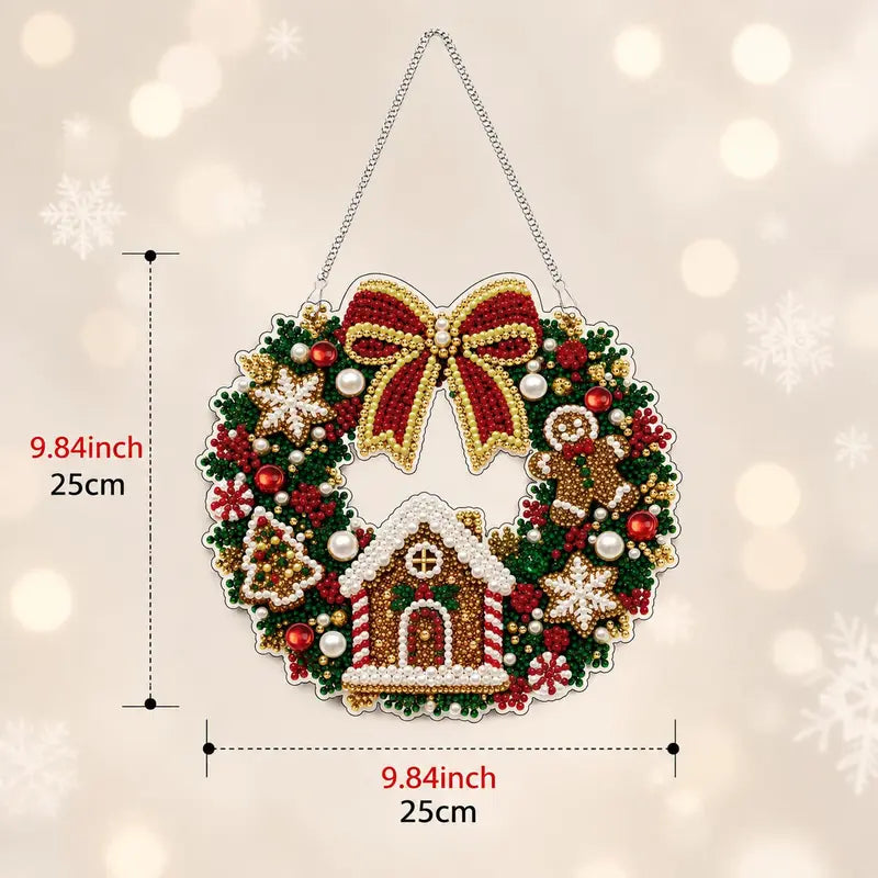 Christmas Diamond Painting Ornament Kit – 18 Designs