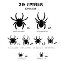 20 spiders