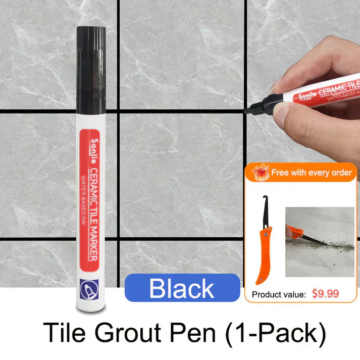 Anti-Mould & Waterproof Joint Pen for Ceramic Tiles!