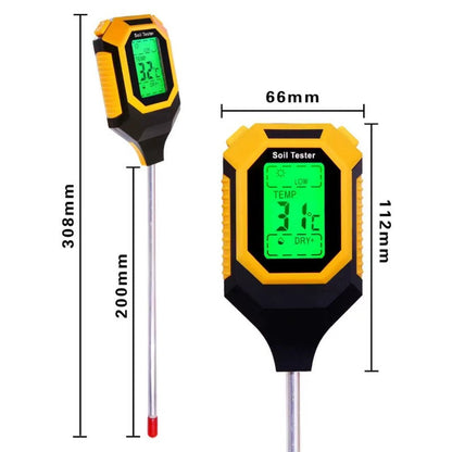 4-in-1 Soil Moisture Meter Ph Tester