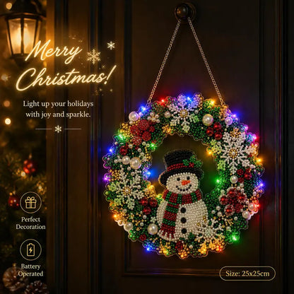 Christmas Diamond Painting Ornament Kit – 18 Designs